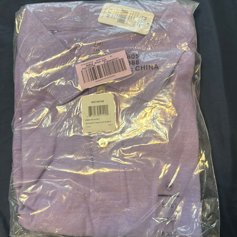 5XL polo shirt